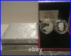 2019 Pig Lunar Lotus Year of the Pig $15 Pure Silver Proof Canada Coin