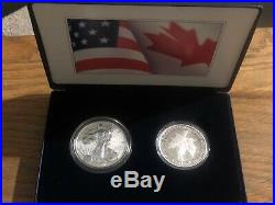 2019 Pride of Two Nations Limited Edition Two-Coin Set (USA/CANADA)
