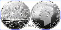 2019 Voyageur $1 Dollar 2OZ Silver Proof Coin Canada Classic, Hahns 1935 design
