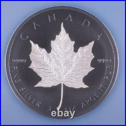 2020 Canada $50 3oz Silver Maple Leaf Incuse Rhodium Plated NGC PF70 FDI COA