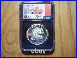 2020 Canada Proud Bald Eagle PF70 FDOI Extraordinary High Relief 1oz Silver Coin