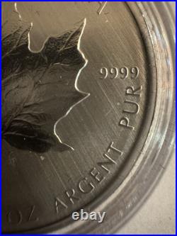 2021. 1oz 99.99% PURE SILVER CANADIAN MAPLE LEAF $5 COIN WITH W MINT MARK 2021. 1oz 99.99% PURE SILVER CANADIAN MAPLE LEAF $5 COIN WITH W MINT MARK