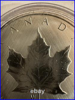 2021. 1oz 99.99% PURE SILVER CANADIAN MAPLE LEAF $5 COIN WITH W MINT MARK 2021. 1oz 99.99% PURE SILVER CANADIAN MAPLE LEAF $5 COIN WITH W MINT MARK