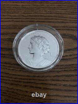 2021 Canada 1 OZ Pure Silver Peace Dollar Ultra High Relief Reverse Proof Coin