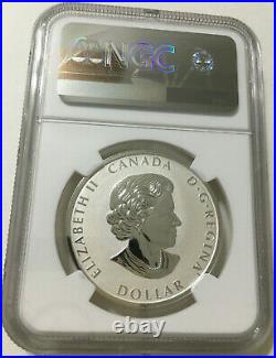2021 Canada 1oz Silver Peace Dollar Ultra High Relief Reverse Proof NGC PF70 FDP