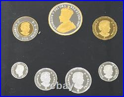2021 Canada Silver Proof 7-Coin Set 100th Anniversary of Bluenose, RCM