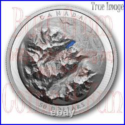 2021 Lake Louise $50 EHR Extra High Relief Proof Pure Silver Coin Canada