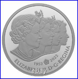 2022 Canada Imperial State Crown for Queen Elizabeth $20 Pure silver