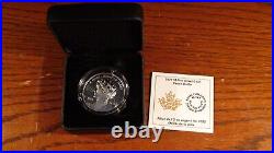 2022 Canada Peace Dollar GEM UNCIRCULATED PERFECT SILVER $1 Coin WITH BOX + COA