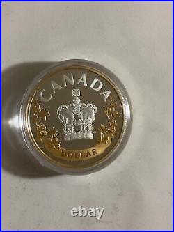 2022 Canada Silver Dollar Queen Memory The Imperial Crown, 4 Effigies Reign