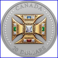 2023 Canada $20 Dollars Pure Silver Coin The St. Edward's Crown