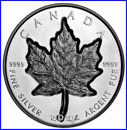 2023 Canada S$20 Maple Leaf Super Incuse Black Rhodium Plating Reverse Proof OGP 2023 Canada S$20 Maple Leaf Super Incuse Black Rhodium Plating Reverse Proof OGP