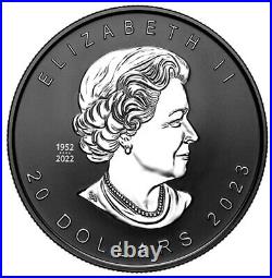 2023 Canada S$20 Maple Leaf Super Incuse Black Rhodium Plating Reverse Proof OGP 2023 Canada S$20 Maple Leaf Super Incuse Black Rhodium Plating Reverse Proof OGP