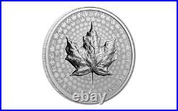 2023 Canadian $50 5OZ Silver MAPLE LEAF Ultra High Relief GEM PROOF OGP 2023 Canadian $50 5OZ Silver MAPLE LEAF Ultra High Relief GEM PROOF OGP