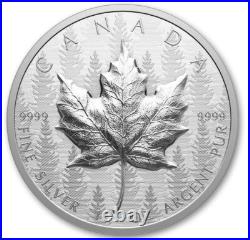 2024 Canada $20 Maple Leaf UHR Pulsating Forest 1 oz Silver Coin 8,000 Mintage