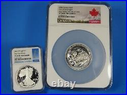 2024 Canada $50, 3 Ounce, Year of the Dragon, High Rel NGC Pf 70 Ucam FDOI