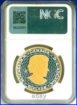2024 Canada S$1 Gold Plated 1 Oz Silver Peace Dollar UHR NGC PF70 UC WithBox OGP 2024 Canada S$1 Gold Plated 1 Oz Silver Peace Dollar UHR NGC PF70 UC WithBox OGP