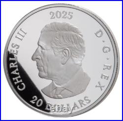 2025 Canada Triple Maple Leaf Proof 1 oz Silver Coin 7,500 Mintage