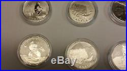 20 Canadian silver coins of $20 fv each for $400.00 face Value total