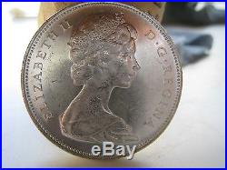 20 Uncirculated 1966 Silver Canada $1 Dollar Foreign Coin