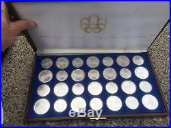 (28 pcs) 1976 Canada Olympic Set (Uncirculated Silver priced at scrap)