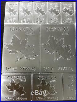2 oz Canada. 9999 Silver Mapleflex Maple Leaf Elizabeth II Uncirculated! HTF