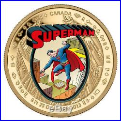 75th Anniversary of Superman 2013 Canada $75 14-kt. Gold Coin