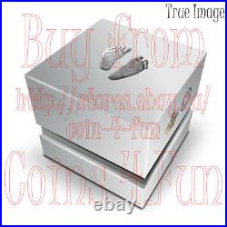 Born in 2019 Welcome to the World Baby Feet Gift Box $10 Pure Silver Coin Canada