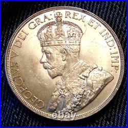 CANADA 1936 silver dollar NICE King George V GEM BU high grade