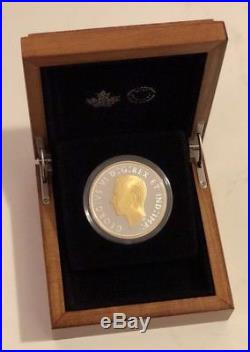 CANADA 1943-2018 75th Anniv. Half Dollar 50 Cent 2oz Master's Club Silver Coin