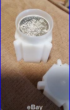 CANADA 1965 Silver 50 Cents shiny uncirculated tube lot of 20 coins NO RESERVE