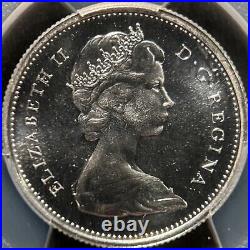 CANADA. 1967, 25 Cents, Silver PCGS PL66 QEII, Confederation, Canadian Lynx CANADA. 1967, 25 Cents, Silver PCGS PL66 QEII, Confederation, Canadian Lynx