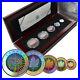 CANADA_2003_Hologram_5_coin_Silver_Maple_Leaf_Set_withWooden_Box_CoA_01_tykc