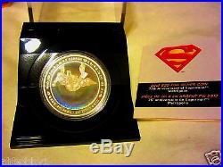 CANADA 2013 1 oz $20 Fine Silver Hologram Coin Superman and Metropolis
