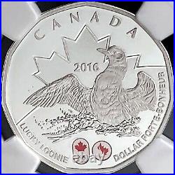 CANADA. 2016, Dollar, Silver NGC PF70 Top Pop? Rio Olympics Lucky Loonie