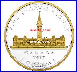 CANADA 2017 Renewed Silver Dollar 1939 Parliament Building Peace Tower 2oz Coin