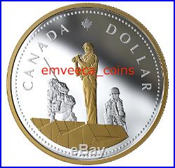 CANADA 2019 Masters Club Peacekeeping 2oz Renewed Silver Dollar Pure Silver Coin