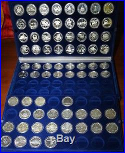 COLLECTION of Canada SILVER DOLLAR PIECES 1935 to 2018 AMAZING Cdn $1 SET