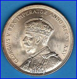 Canada 1935 $1 One Dollar Silver Coin Choice Uncirculated