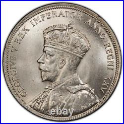 Canada, 1935 George V Dollar. PCGS MS 65. 428,707 Mintage