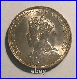 Canada 1935 Silver dollar white choice BU+ (#1646)