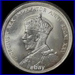 Canada 1935, dollar $, old silver world coin Ch. BU #3851