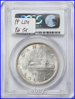 Canada 1936 $1 Silver Dollar MS64 PCGS 26226417 KM#31