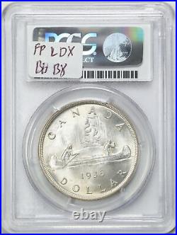 Canada 1936 $1 Silver Dollar MS64 PCGS 27149684 KM#31