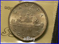 Canada 1938 Silver Dollar, ICCS MS 64 #4592