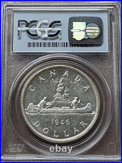 Canada 1946 $1 Silver Dollar PCGS MS 62