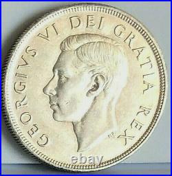 Canada 1948 Silver Dollar High Grade For The Serious Collector