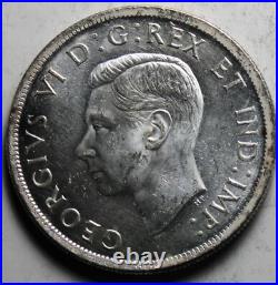 Canada 1949 One Silver Dollar Uncirculated -125-220 Canada 1949 One Silver Dollar Uncirculated -125-220
