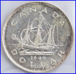 Canada 1949 Silver Dollar ICCS MS66