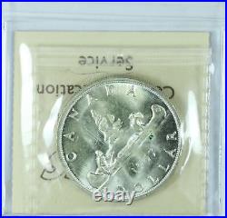 Canada 1957 Silver Dollar ICCS Certified MS64.800